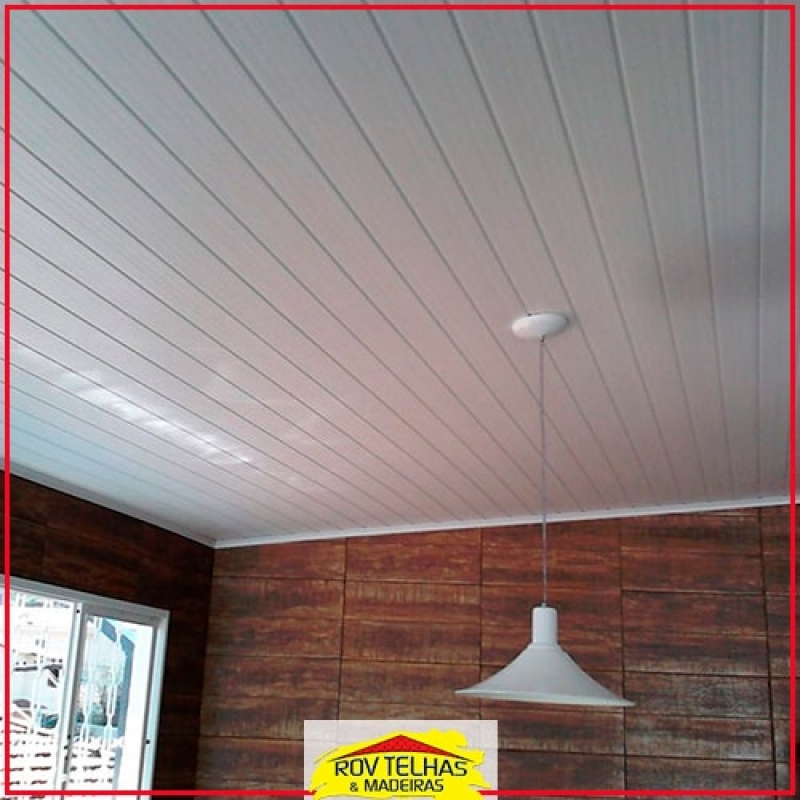 Forros de Pvc Laminado Suzano - Forro de Pvc Modular