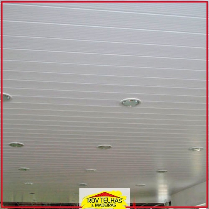Quanto Custa o Forro de Pvc Diagonal Santa Isabel - Forro de Pvc Modular
